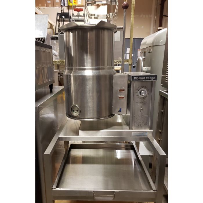 MARKET FORGE EC 6 6 GALLON TILTING KETTLE REFURBISHED